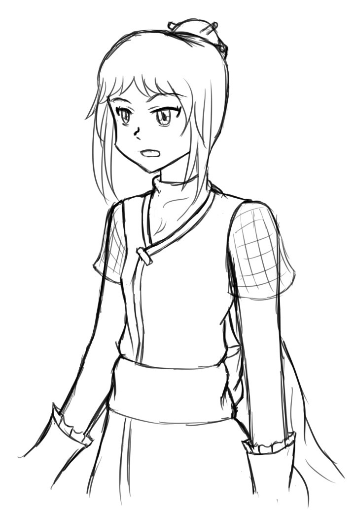 Koujaku sketch normal